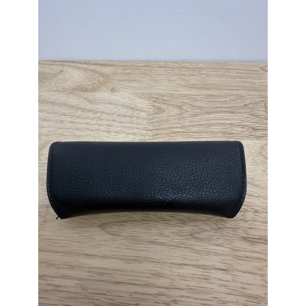 Ray Ban Sunglasses Case Black Snap Hard Side Felt‎ Lined Glasses Logo #38